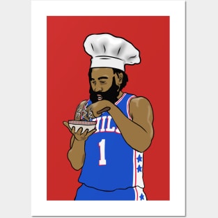 Chef James Harden Posters and Art